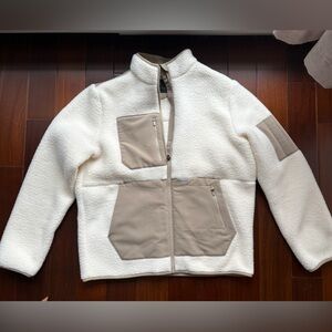 Figs Sherpa fleece jacket